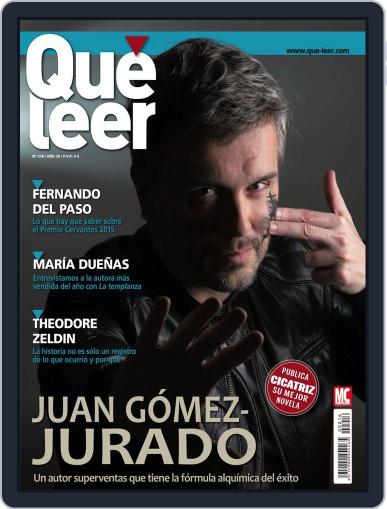Que Leer January 1st, 2016 Digital Back Issue Cover