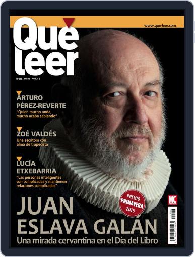 Que Leer March 31st, 2015 Digital Back Issue Cover