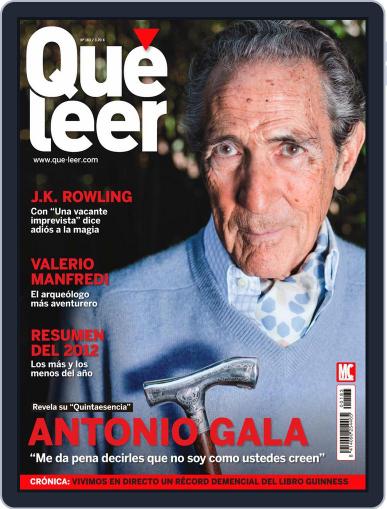 Que Leer December 26th, 2012 Digital Back Issue Cover