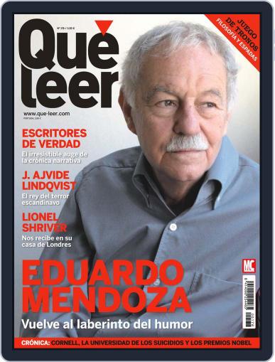 Que Leer April 27th, 2012 Digital Back Issue Cover