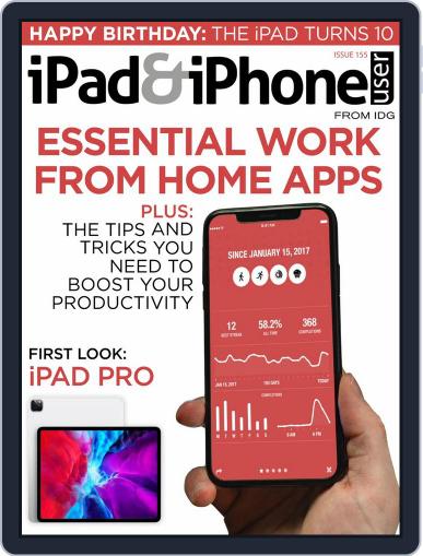 iPad & iPhone User April 1st, 2020 Digital Back Issue Cover