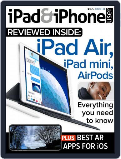 iPad & iPhone User May 1st, 2019 Digital Back Issue Cover