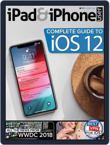 iPad & iPhone User June 1st, 2018 Digital Back Issue Cover