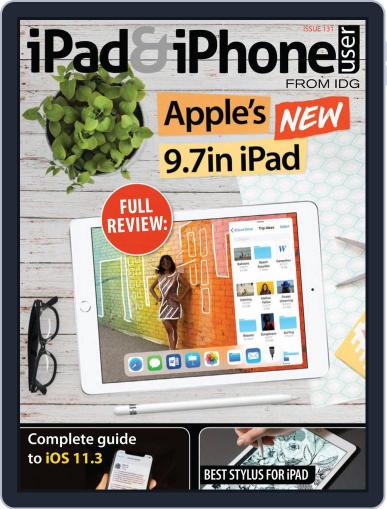 iPad & iPhone User April 1st, 2018 Digital Back Issue Cover