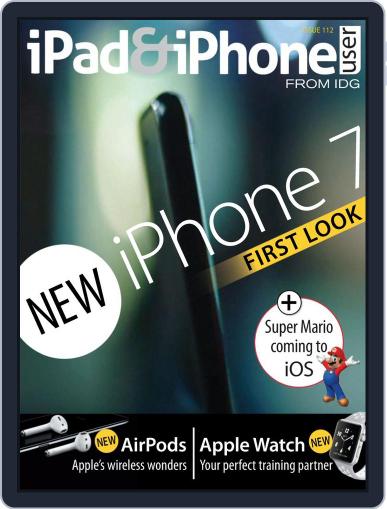 iPad & iPhone User September 1st, 2016 Digital Back Issue Cover