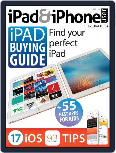 iPad & iPhone User April 15th, 2016 Digital Back Issue Cover