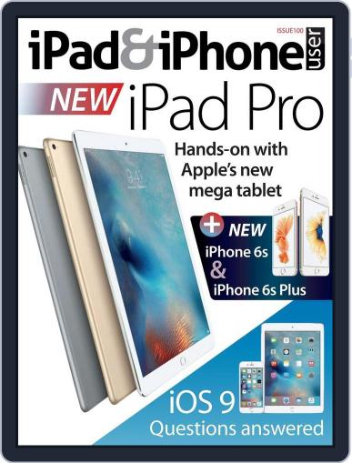 iPad & iPhone User September 15th, 2015 Digital Back Issue Cover