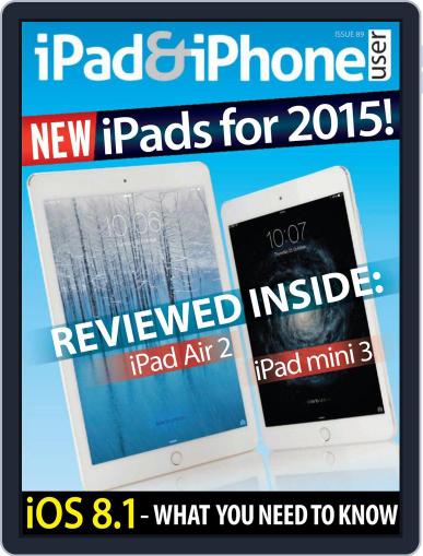 iPad & iPhone User October 31st, 2014 Digital Back Issue Cover