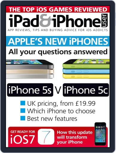 iPad & iPhone User September 18th, 2013 Digital Back Issue Cover
