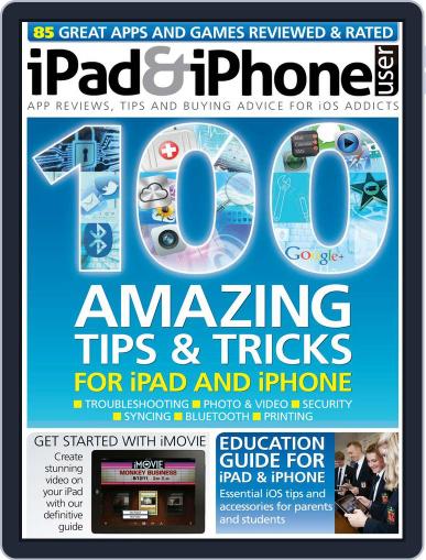 iPad & iPhone User August 8th, 2012 Digital Back Issue Cover