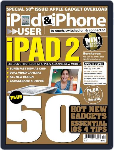 iPad & iPhone User March 11th, 2011 Digital Back Issue Cover