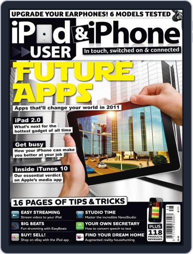 iPad & iPhone User November 3rd, 2010 Digital Back Issue Cover