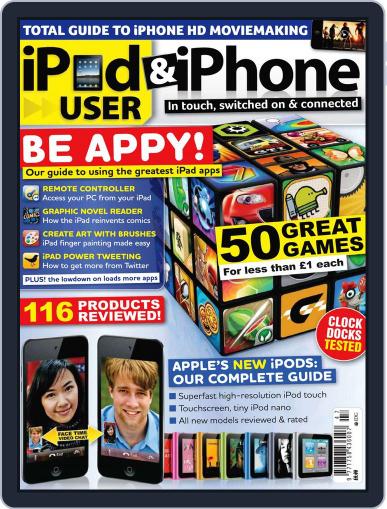 iPad & iPhone User September 29th, 2010 Digital Back Issue Cover