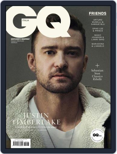 Gq Italia October 1st, 2018 Digital Back Issue Cover