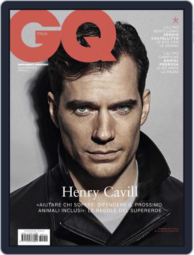 Gq Italia April 1st, 2018 Digital Back Issue Cover