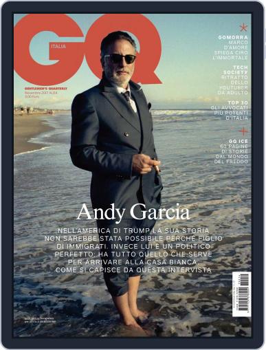 Gq Italia November 1st, 2017 Digital Back Issue Cover