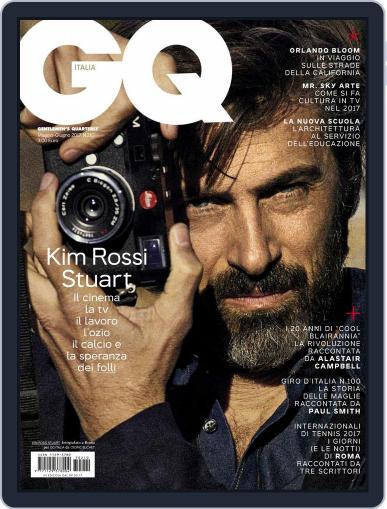 Gq Italia May 1st, 2017 Digital Back Issue Cover