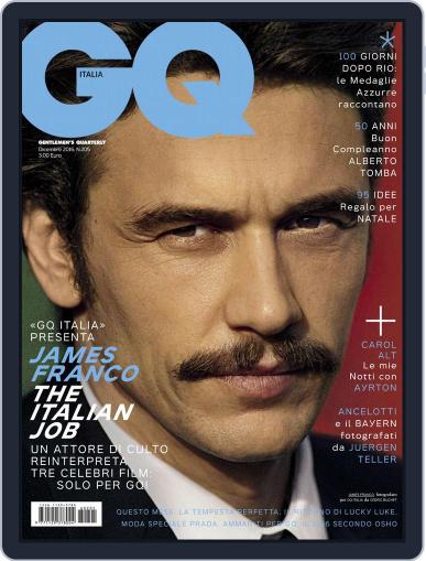 Gq Italia December 1st, 2016 Digital Back Issue Cover