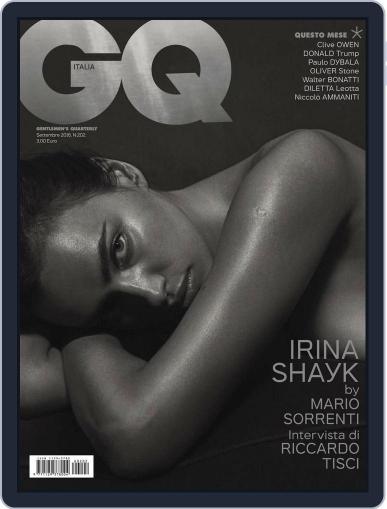 Gq Italia September 1st, 2016 Digital Back Issue Cover