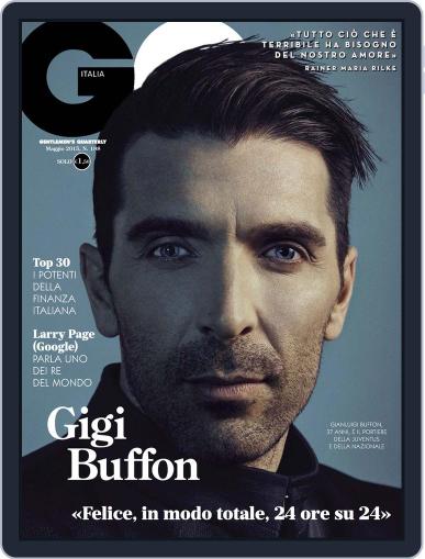 Gq Italia May 4th, 2015 Digital Back Issue Cover