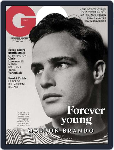 Gq Italia April 7th, 2015 Digital Back Issue Cover