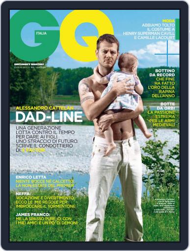 Gq Italia July 9th, 2013 Digital Back Issue Cover