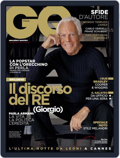 Gq Italia May 10th, 2013 Digital Back Issue Cover