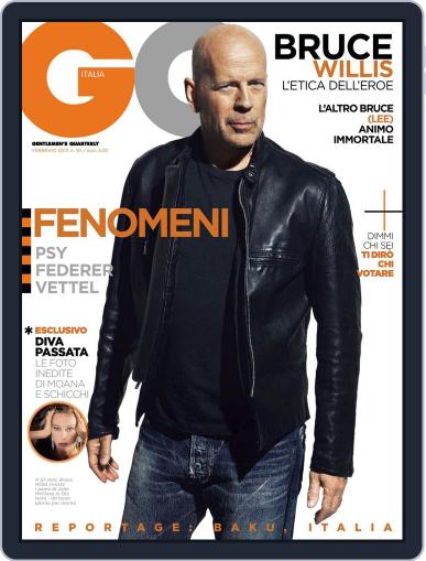 Gq Italia February 7th, 2013 Digital Back Issue Cover