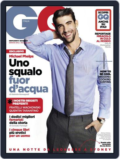 Gq Italia January 9th, 2013 Digital Back Issue Cover