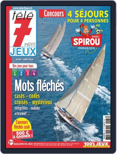 Télé 7 Jeux August 1st, 2019 Digital Back Issue Cover