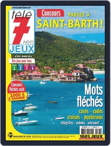 Télé 7 Jeux March 1st, 2019 Digital Back Issue Cover