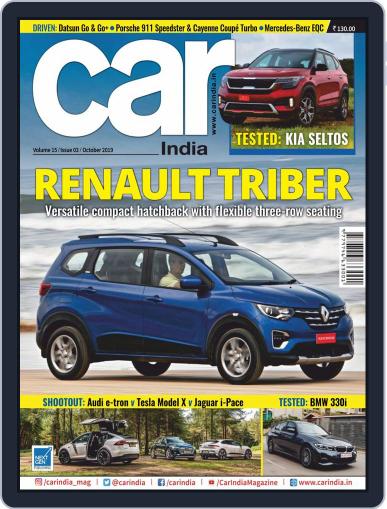Car India October 1st, 2019 Digital Back Issue Cover