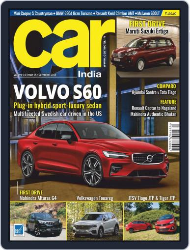 Car India December 1st, 2018 Digital Back Issue Cover