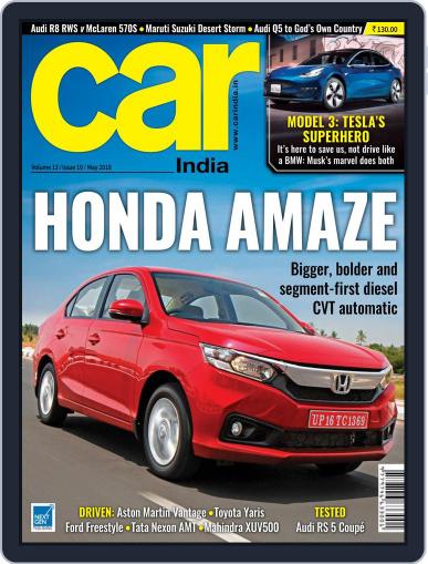 Car India May 1st, 2018 Digital Back Issue Cover