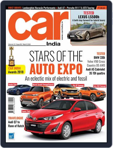 Car India March 1st, 2018 Digital Back Issue Cover