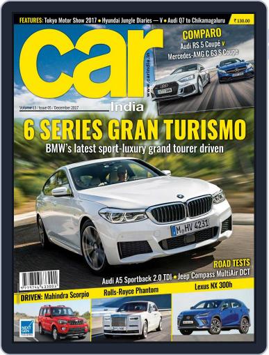 Car India December 1st, 2017 Digital Back Issue Cover