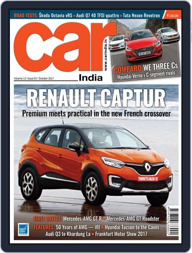 Car India October 1st, 2017 Digital Back Issue Cover
