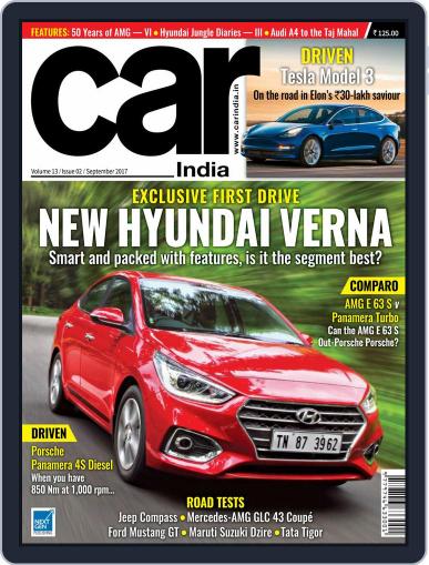 Car India September 1st, 2017 Digital Back Issue Cover
