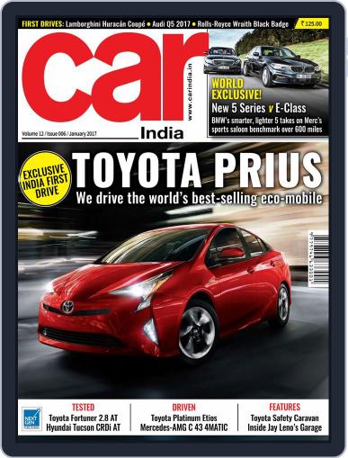 Car India January 1st, 2017 Digital Back Issue Cover