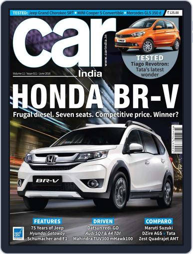 Car India (Digital) June 1st, 2016 Issue Cover