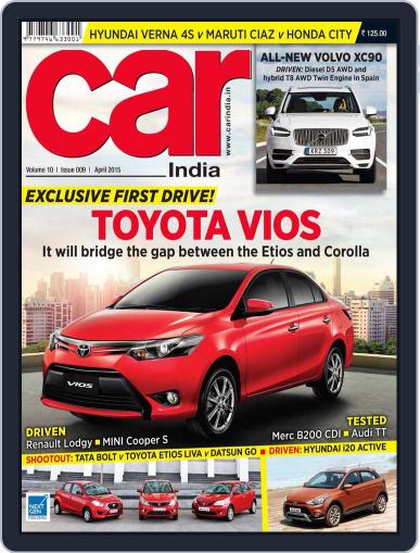 Car India April 1st, 2015 Digital Back Issue Cover