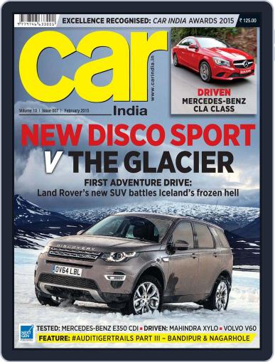 Car India February 1st, 2015 Digital Back Issue Cover