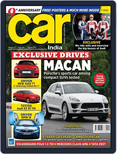 Car India August 6th, 2014 Digital Back Issue Cover