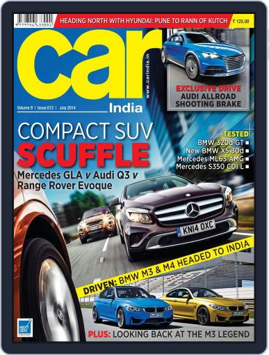 Car India July 1st, 2014 Digital Back Issue Cover