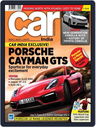 Car India June 10th, 2014 Digital Back Issue Cover