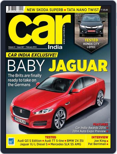 Car India February 7th, 2014 Digital Back Issue Cover