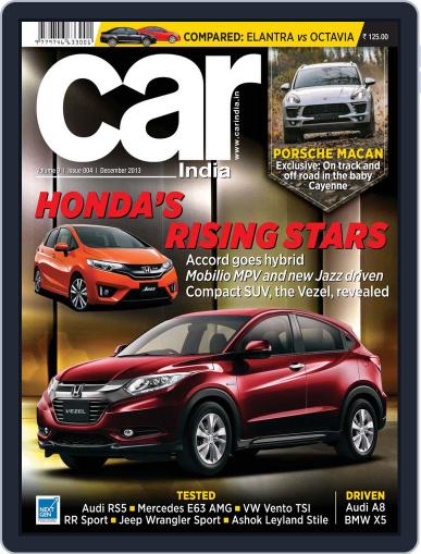 Car India December 5th, 2013 Digital Back Issue Cover