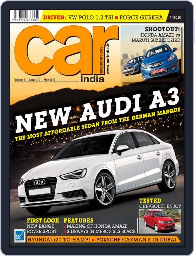 Car India May 6th, 2013 Digital Back Issue Cover