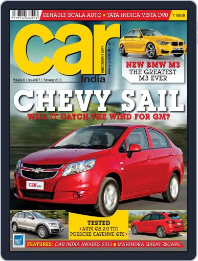 Car India February 7th, 2013 Digital Back Issue Cover