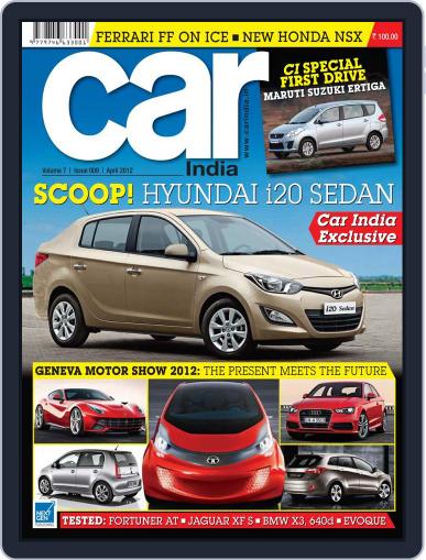 Car India April 5th, 2012 Digital Back Issue Cover